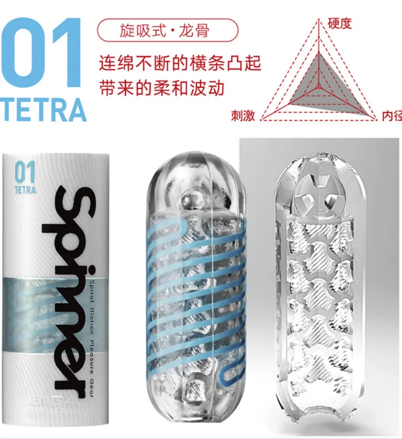 TENGA spinner龙骨: Spiralrahmen und drehende Verformung