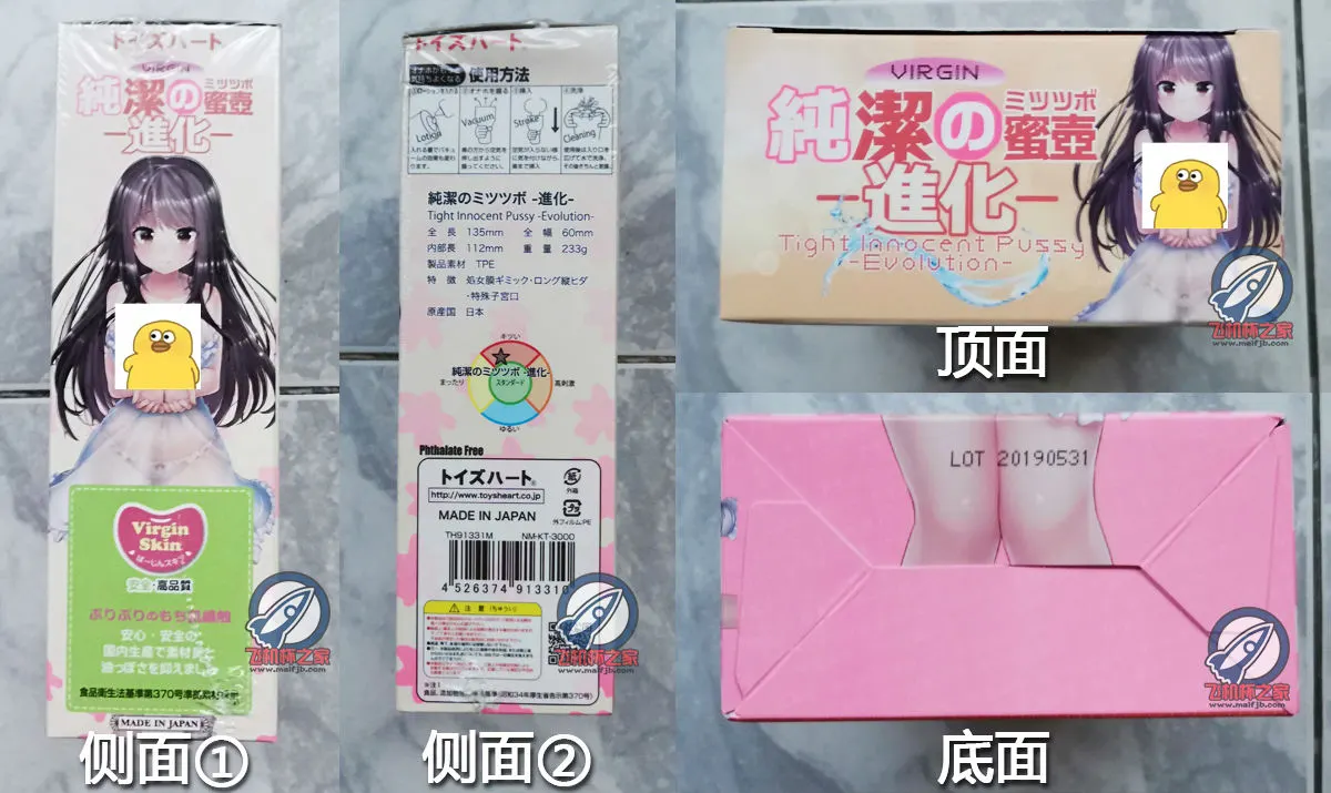 纯洁的蜜壶进化版: kompakter Kanal mit zwei Zonen