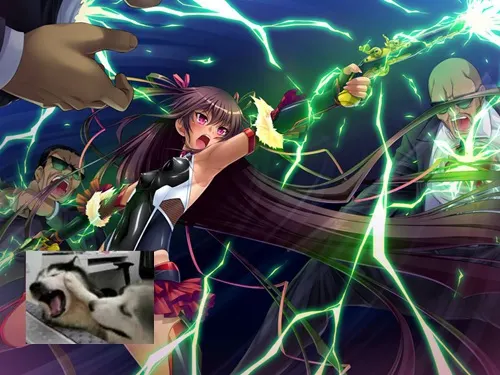 EXE 对魔忍雷铳击: sieben Verengungsringe und gebogener Kanal